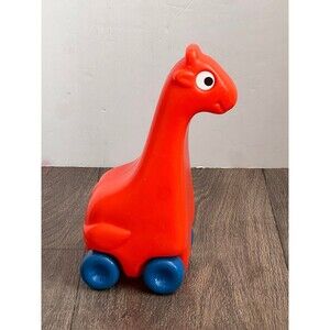 Vintage Little Tikes Wagon n' Friends Pals Orange Giraffe Replacement